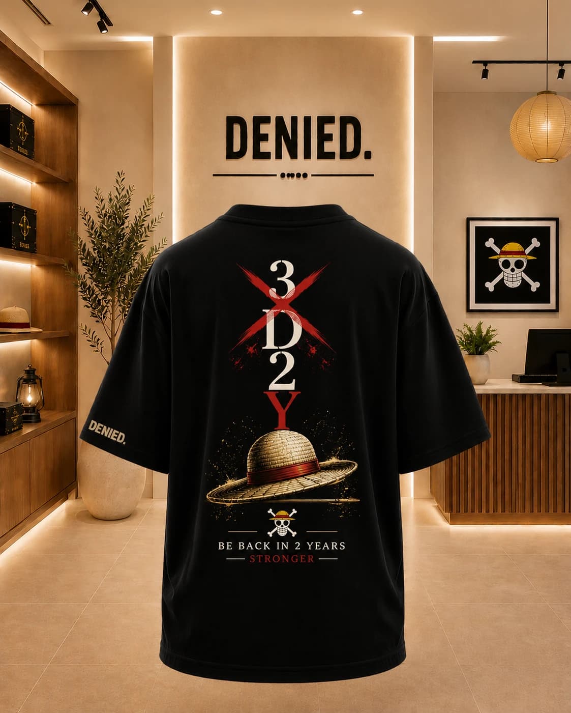 3D2Y Oversized Tee