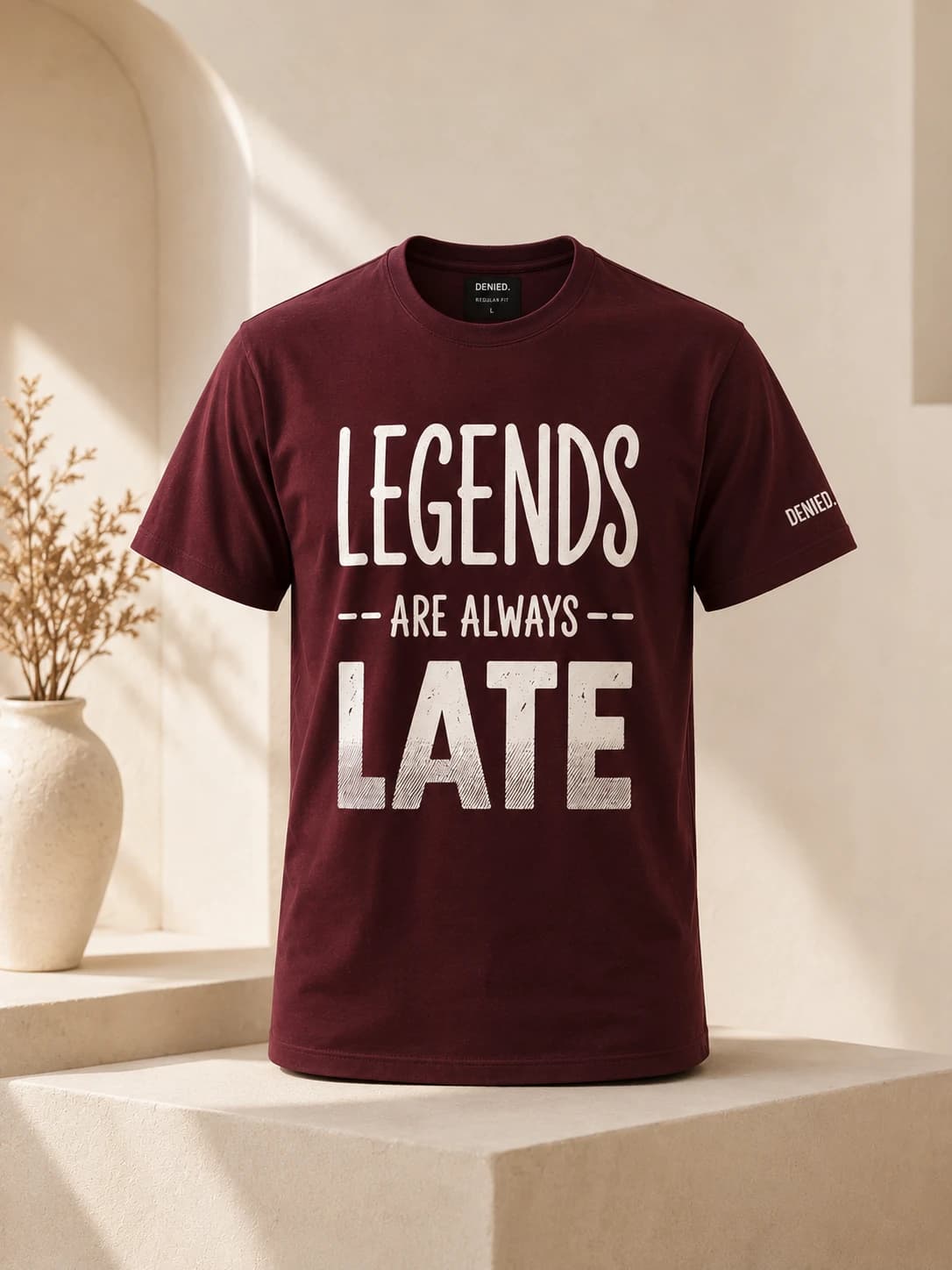 Legends are Always Late Supima Tee - 1