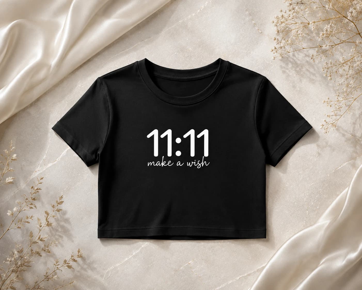 11:11 Crop Tee - 1