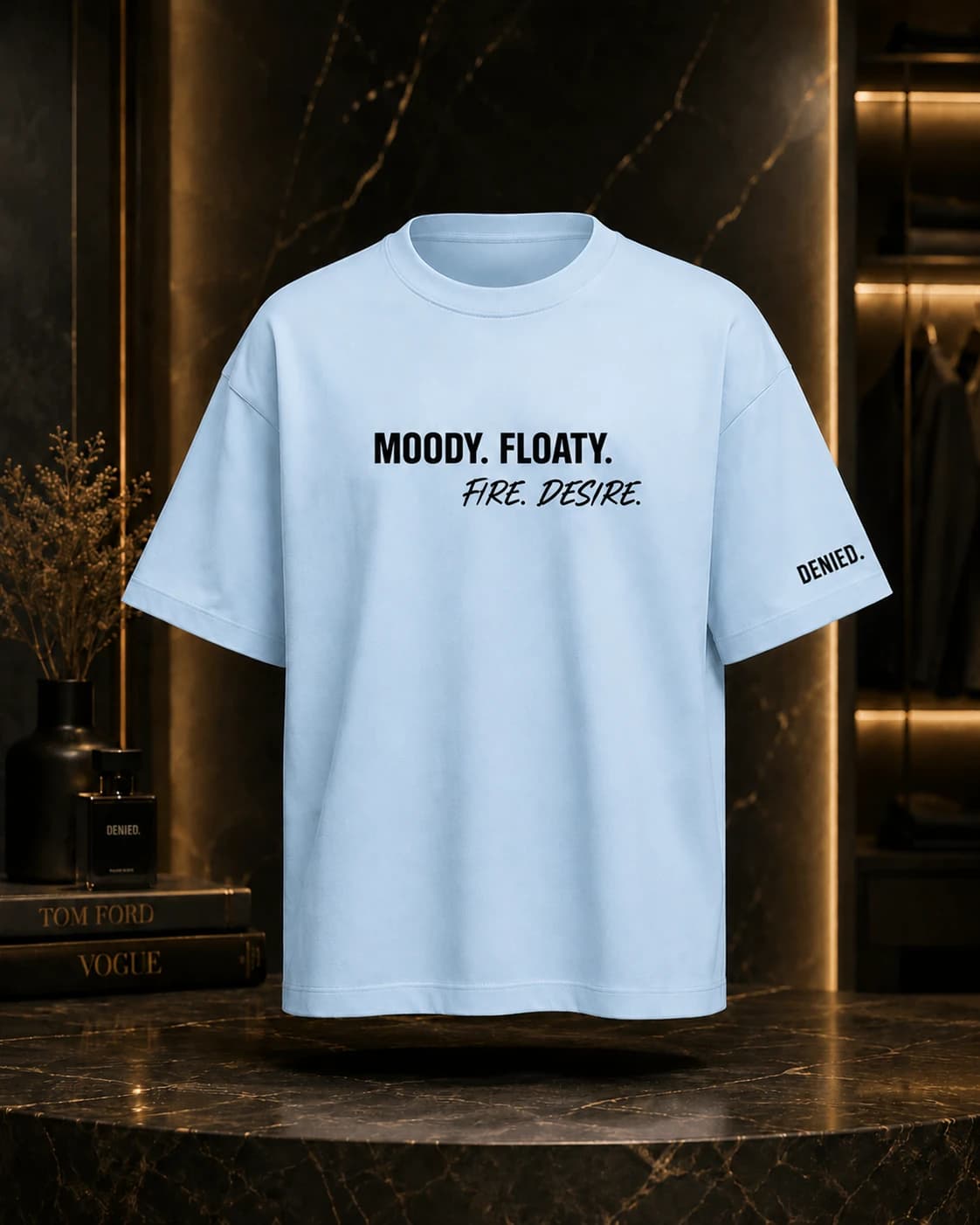 Moody Floaty Oversized Tee - 1