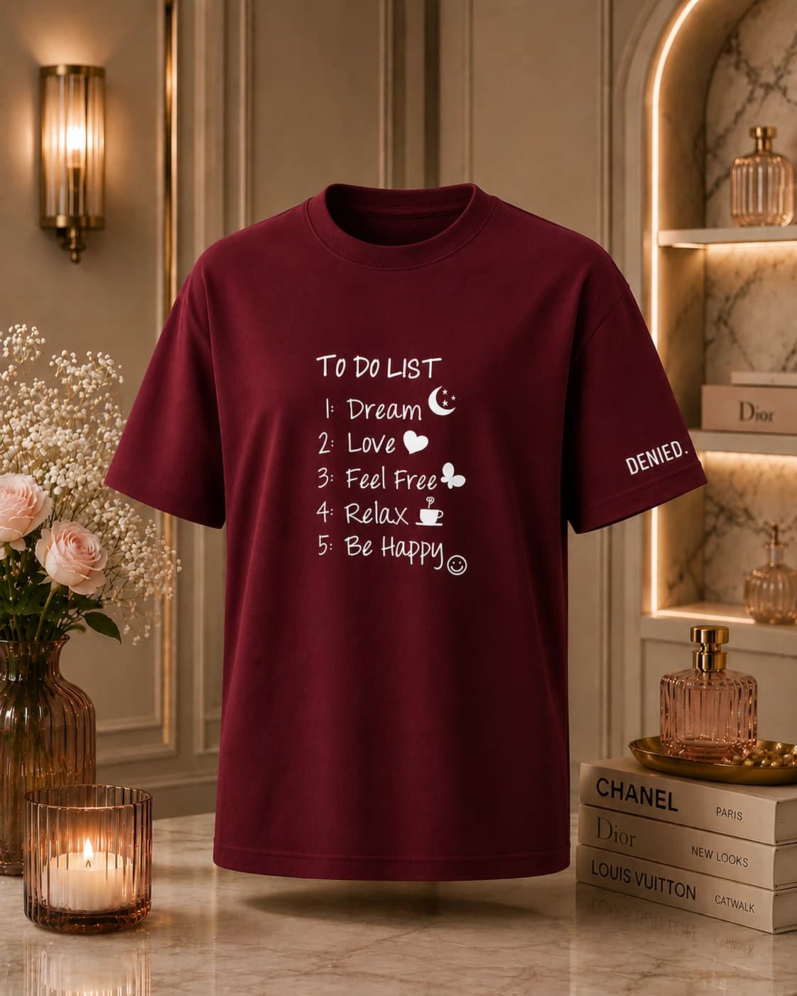 To Do List Oversized Tee - 1