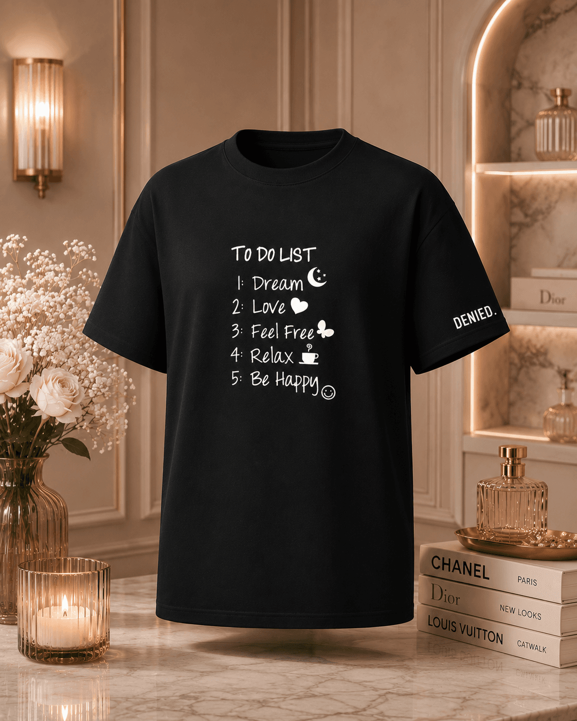 To Do List Oversized Tee - 1