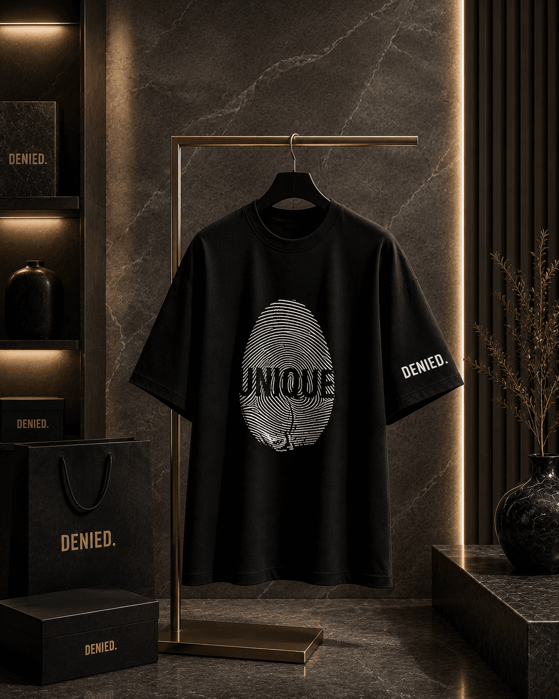 Unique Oversized Tee - 1